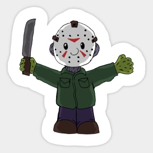 Kiddie Jason Sticker